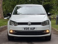 USED 2015 15 VOLKSWAGEN POLO 1.0 BlueMotion Tech SE Design Hatchback 5dr Petrol Manual Euro 6 (s/s) (60 ps) 