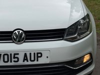 USED 2015 15 VOLKSWAGEN POLO 1.0 BlueMotion Tech SE Design Hatchback 5dr Petrol Manual Euro 6 (s/s) (60 ps) 