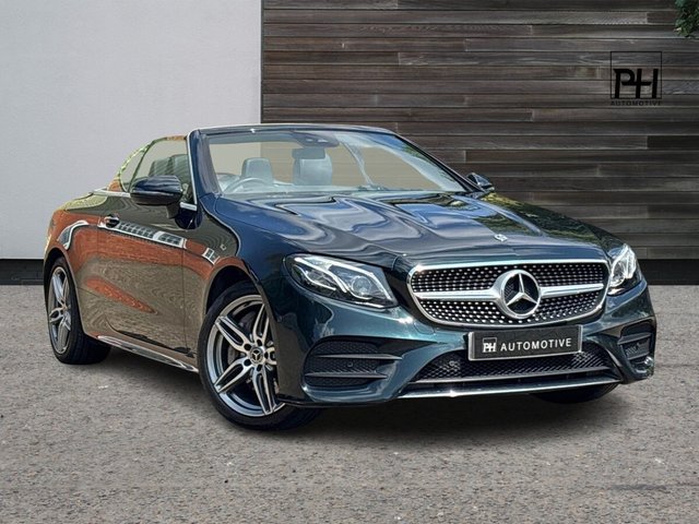 2017 67 Mercedes-Benz E-Class 3.0 E350d V6 AMG Line (Premium Plus) Cabriolet 2dr Diesel G-Tronic+ 4MATIC Euro 6 (s/s) (258 ps)