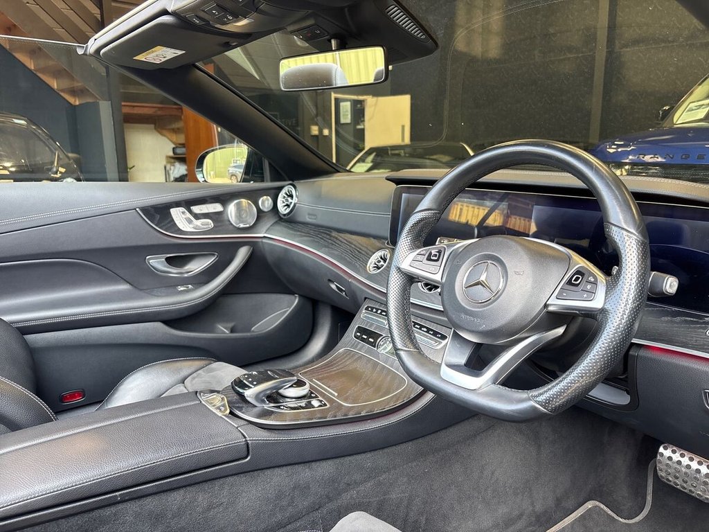 USED 2017 67 MERCEDES-BENZ E-CLASS 3.0 E350d V6 AMG Line (Premium Plus) Cabriolet 2dr Diesel G-Tronic+ 4MATIC Euro 6 (s/s) (258 ps) PREMIUM PLUS|12.3" WIDESCREEN