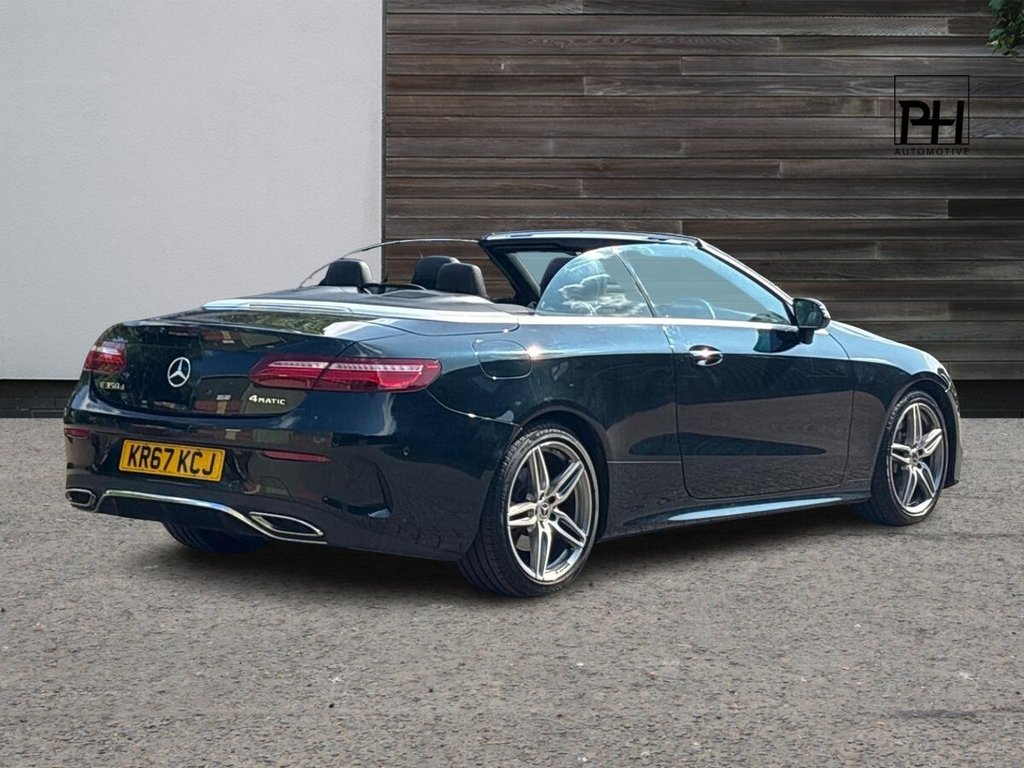 USED 2017 67 MERCEDES-BENZ E-CLASS 3.0 E350d V6 AMG Line (Premium Plus) Cabriolet 2dr Diesel G-Tronic+ 4MATIC Euro 6 (s/s) (258 ps) PREMIUM PLUS|12.3" WIDESCREEN