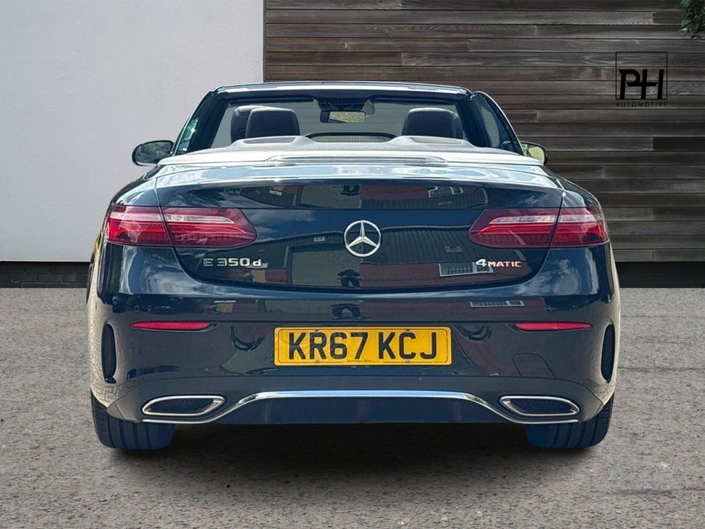 USED 2017 67 MERCEDES-BENZ E-CLASS 3.0 E350d V6 AMG Line (Premium Plus) Cabriolet 2dr Diesel G-Tronic+ 4MATIC Euro 6 (s/s) (258 ps) PREMIUM PLUS|12.3" WIDESCREEN