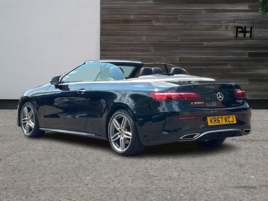 USED 2017 67 MERCEDES-BENZ E-CLASS 3.0 E350d V6 AMG Line (Premium Plus) Cabriolet 2dr Diesel G-Tronic+ 4MATIC Euro 6 (s/s) (258 ps) PREMIUM PLUS|12.3" WIDESCREEN