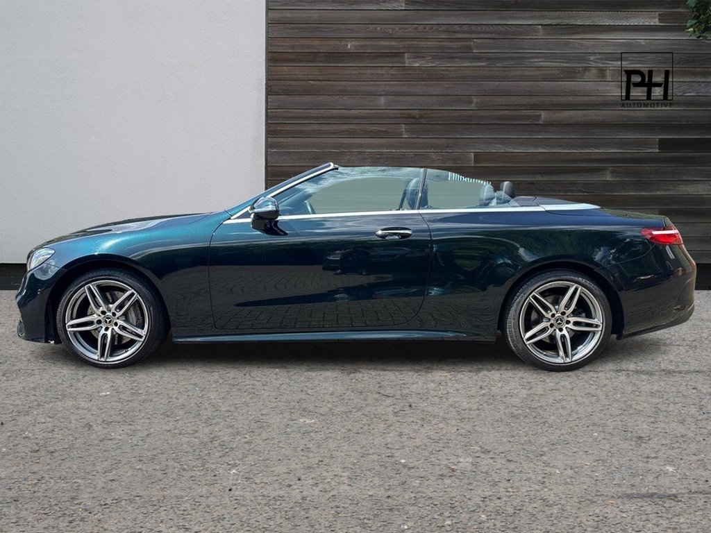 USED 2017 67 MERCEDES-BENZ E-CLASS 3.0 E350d V6 AMG Line (Premium Plus) Cabriolet 2dr Diesel G-Tronic+ 4MATIC Euro 6 (s/s) (258 ps) PREMIUM PLUS|12.3" WIDESCREEN