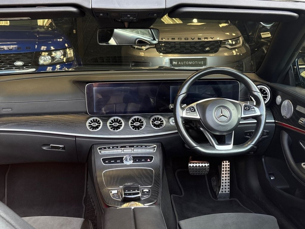 USED 2017 67 MERCEDES-BENZ E-CLASS 3.0 E350d V6 AMG Line (Premium Plus) Cabriolet 2dr Diesel G-Tronic+ 4MATIC Euro 6 (s/s) (258 ps) PREMIUM PLUS|12.3" WIDESCREEN