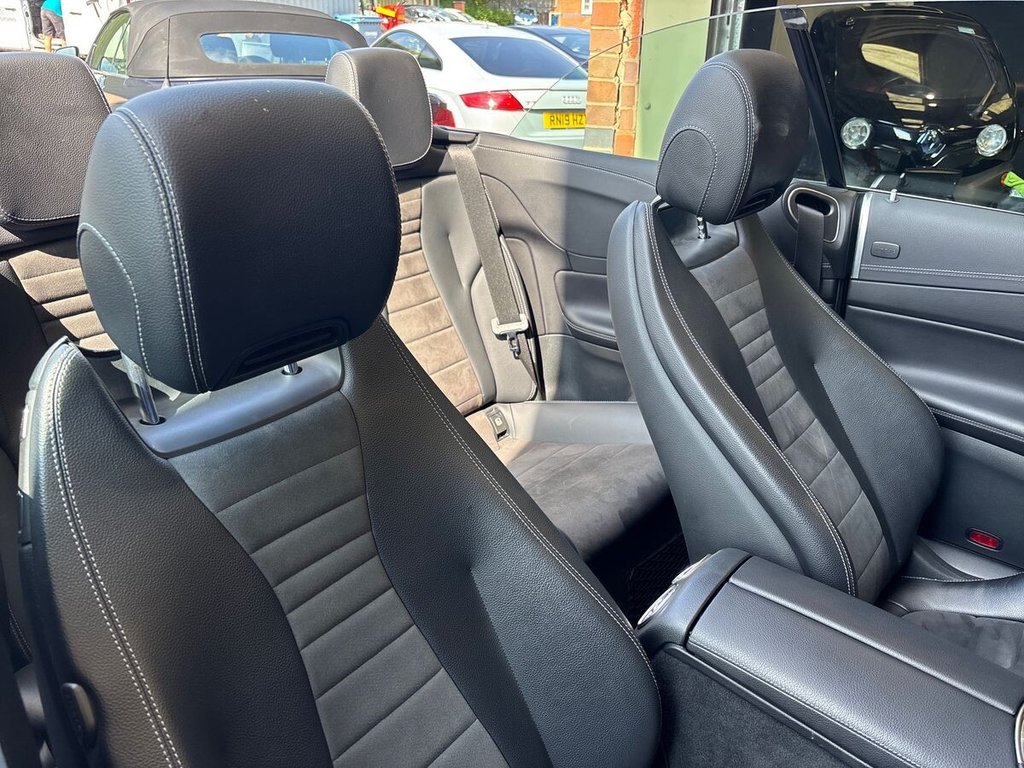 USED 2017 67 MERCEDES-BENZ E-CLASS 3.0 E350d V6 AMG Line (Premium Plus) Cabriolet 2dr Diesel G-Tronic+ 4MATIC Euro 6 (s/s) (258 ps) PREMIUM PLUS|12.3" WIDESCREEN