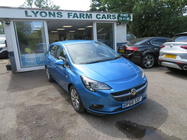2018 68 Vauxhall Corsa 1.4i ecoTEC Design Hatchback 5dr Petrol Manual Euro 6 (90 ps)