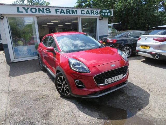 2020 20 Ford Puma 1.0T EcoBoost Titanium SUV 5dr Petrol Manual Euro 6 (s/s) (125 ps)