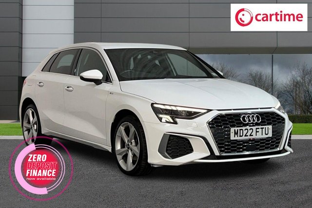 View our Audi A3 1.4 TFSIe 40 S line Sportback 5dr Petrol Plug-in Hybrid S Tronic Euro 6 (s/s) 13kWh (204 ps) Audi Virtual Cockpit, Rear Parking Sensors, Apple CarPlay / Android Auto, Cruise Control, Dual-Zone Electronic Climate Control