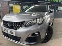 USED 2018 18 PEUGEOT 3008 1.2 PureTech Allure SUV 5dr Petrol Manual Euro 6 (s/s) (130 ps) APPLE CARPLAY/ANDROID AUTO + PEUGEOT i-COCKPIT + REVERSING CAMERA WITH PARKING SENSORS + HEATED SEATS WITH MASSAGE FUNCTION + VISIBILITY PACK + SAFETY PLUS PACK + CRUISE CONTROL + DAB RADIO + AUTOMATIC DUAL-ZONE CLIMATE CONTROL WITH AIR CON + REMOTE CENTRAL LOCKING + ELECTRIC PARKING BRAKE + 3D CONNECTED NAVIGATION + REAR PICNIC TABLES + 18' DIAMOND CUT ALLOY WHEELS WITH TPMS