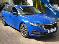 USED 2021 21 SKODA OCTAVIA 1.4 TSI iV 13kWh SE L Estate 5dr Petrol Plug-in Hybrid DSG Euro 6 (s/s) (204 ps) SAT NAV PART LEATHER PARK SENSORS