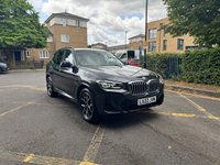 USED 2022 22 BMW X3 2.0 20d MHT M Sport SUV 5dr Diesel Hybrid Auto xDrive Euro 6 (s/s) (190 ps) FSH, Leather Seats, Head up Display