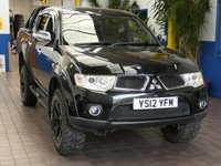 USED 2012 L MITSUBISHI L200 2.5 DI-D Barbarian Pickup Double Cab 4dr Diesel Auto 4WD Euro 5 (LB) (175 ps) SAT NAV CAMERA LEATHER CRUISE
