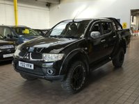 USED 2012 L MITSUBISHI L200 2.5 DI-D Barbarian Pickup Double Cab 4dr Diesel Auto 4WD Euro 5 (LB) (175 ps) SAT NAV CAMERA LEATHER CRUISE