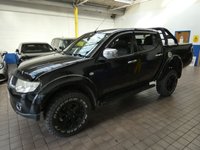 USED 2012 L MITSUBISHI L200 2.5 DI-D Barbarian Pickup Double Cab 4dr Diesel Auto 4WD Euro 5 (LB) (175 ps) SAT NAV CAMERA LEATHER CRUISE