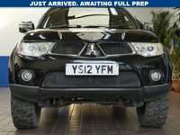 USED 2012 L MITSUBISHI L200 2.5 DI-D Barbarian Pickup Double Cab 4dr Diesel Auto 4WD Euro 5 (LB) (175 ps) SAT NAV CAMERA LEATHER CRUISE