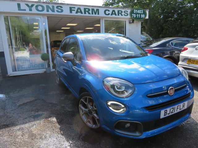 2021 21 Fiat 500x 1.0 FireFly Turbo Sport SUV 5dr Petrol Manual Euro 6 (s/s) (120 bhp)