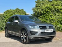 USED 2014 64 VOLKSWAGEN TOUAREG 3.0 TDI V6 BlueMotion Tech R-Line SUV 5dr Diesel Tiptronic 4WD Euro 6 (s/s) (262 ps) HTD LEATHER SEATS-BI XENONS-PDC