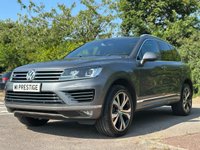 USED 2014 64 VOLKSWAGEN TOUAREG 3.0 TDI V6 BlueMotion Tech R-Line SUV 5dr Diesel Tiptronic 4WD Euro 6 (s/s) (262 ps) HTD LEATHER SEATS-BI XENONS-PDC