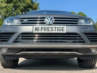 USED 2014 64 VOLKSWAGEN TOUAREG 3.0 TDI V6 BlueMotion Tech R-Line SUV 5dr Diesel Tiptronic 4WD Euro 6 (s/s) (262 ps) HTD LEATHER SEATS-BI XENONS-PDC