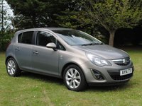 USED 2014 14 VAUXHALL CORSA 1.2 16V Excite Hatchback 5dr Petrol Manual Euro 5 (A/C) (85 ps) www.suffolkcarcentre.co.uk - Located at Ilketshall