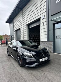 USED 2017 Y MERCEDES-BENZ A-CLASS 2.0 A45 AMG Hatchback 5dr Petrol SpdS DCT 4MATIC Euro 6 (s/s) (360 ps) 