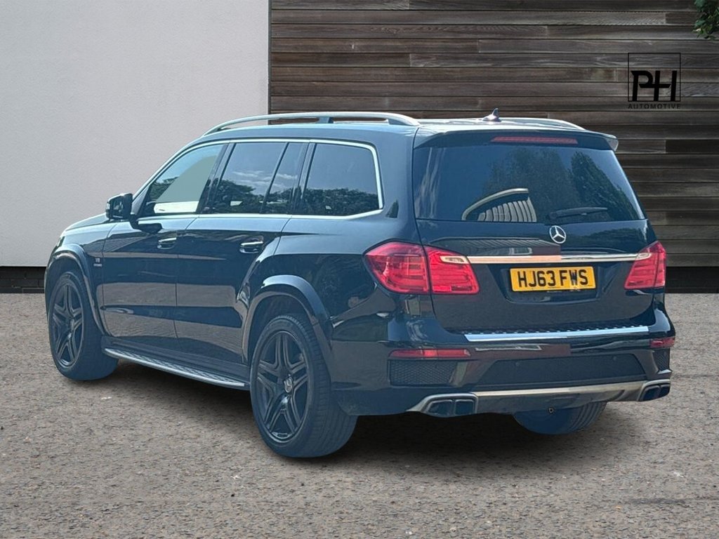 USED 2013 63 MERCEDES-BENZ GL CLASS 5.5 GL63 V8 AMG SUV 5dr Petrol SpdS+7GT 4WD Euro 5 (s/s) (557 ps) TOW BAR|HK SOUND|VENTED SEATS