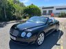 USED 2007 07 BENTLEY CONTINENTAL 6.0 W12 GTC Convertible 2dr Petrol Auto 4WD Euro 4 (560 ps)-Fantastic Low Mileage Example-1 Former Keeper-Last Keeper Since Jan 2012-Finished In Beluga Black Metallic-Beluga Leather Upholstery-Piano Black Interior Trim-20 Inch Unmarked Seven Spoke Alloy Wheels-Black Roof-What a Car. 