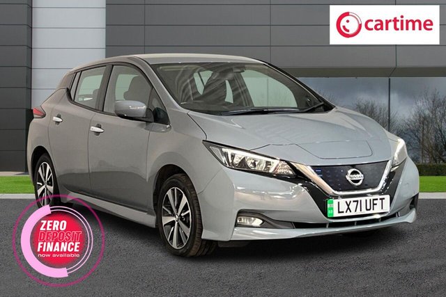 View our Nissan Leaf 40kWh Acenta Hatchback 5dr Electric Auto (150 ps) 1 Owner / Service History, Touchscreen, Apple CarPlay / Android Auto, Reversing Camera, Cruise Control
