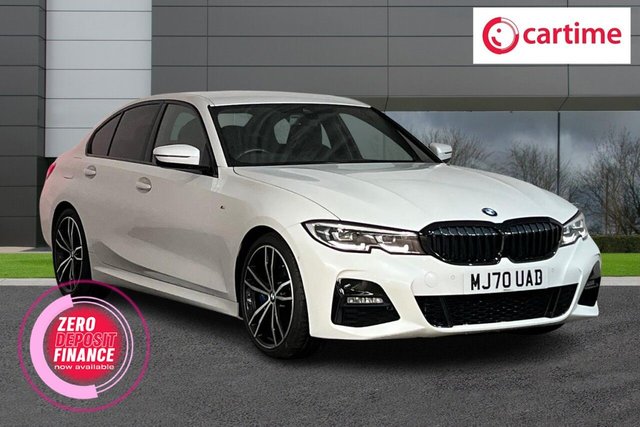 View our BMW 3 Series 2.0 320i M Sport Saloon 4dr Petrol Auto Euro 6 (s/s) (184 ps) Service History, M Sport Plus Pack, BMW Live Cockpit, Apple CarPlay, Heated Seats
