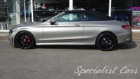 USED 2020 70 MERCEDES-BENZ C-CLASS 1.5 C200 MHEV AMG Line (Premium) Cabriolet 2dr Petrol G-Tronic+ Euro 6 (s/s) (198 ps) 