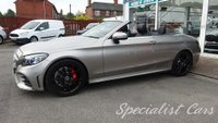 USED 2020 70 MERCEDES-BENZ C-CLASS 1.5 C200 MHEV AMG Line (Premium) Cabriolet 2dr Petrol G-Tronic+ Euro 6 (s/s) (198 ps) 