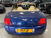 USED 2008 P BENTLEY CONTINENTAL 6.0 W12 GTC Convertible 2dr Petrol Auto 4WD Euro 4 (560 ps) COMPREHENSIVE SERVICE HISTORY & STUNNING COMBINATION BLUE/BEIGE!