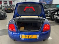 USED 2008 P BENTLEY CONTINENTAL 6.0 W12 GTC Convertible 2dr Petrol Auto 4WD Euro 4 (560 ps) COMPREHENSIVE SERVICE HISTORY & STUNNING COMBINATION BLUE/BEIGE!