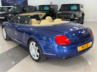 USED 2008 P BENTLEY CONTINENTAL 6.0 W12 GTC Convertible 2dr Petrol Auto 4WD Euro 4 (560 ps) COMPREHENSIVE SERVICE HISTORY & STUNNING COMBINATION BLUE/BEIGE!