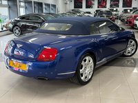 USED 2008 P BENTLEY CONTINENTAL 6.0 W12 GTC Convertible 2dr Petrol Auto 4WD Euro 4 (560 ps) COMPREHENSIVE SERVICE HISTORY & STUNNING COMBINATION BLUE/BEIGE!