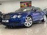 USED 2008 P BENTLEY CONTINENTAL 6.0 W12 GTC Convertible 2dr Petrol Auto 4WD Euro 4 (560 ps) COMPREHENSIVE SERVICE HISTORY & STUNNING COMBINATION BLUE/BEIGE!