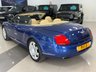 USED 2008 P BENTLEY CONTINENTAL 6.0 W12 GTC Convertible 2dr Petrol Auto 4WD Euro 4 (560 ps) COMPREHENSIVE SERVICE HISTORY & STUNNING COMBINATION BLUE/BEIGE!