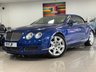 USED 2008 P BENTLEY CONTINENTAL 6.0 W12 GTC Convertible 2dr Petrol Auto 4WD Euro 4 (560 ps) COMPREHENSIVE SERVICE HISTORY & STUNNING COMBINATION BLUE/BEIGE!