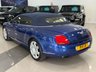 USED 2008 P BENTLEY CONTINENTAL 6.0 W12 GTC Convertible 2dr Petrol Auto 4WD Euro 4 (560 ps) COMPREHENSIVE SERVICE HISTORY & STUNNING COMBINATION BLUE/BEIGE!