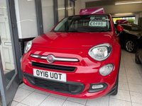 USED 2016 16 FIAT 500X 1.4 MultiAir Pop Star SUV 5dr Petrol Manual Euro 6 (s/s) (140 ps) Great Value 500X With Low Mileage, Low Insurance, ULEZ Complaint And Full Service History !