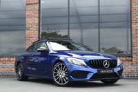 USED 2017 67 MERCEDES-BENZ C-CLASS 2.1 C250d AMG Line (Premium Plus) Coupe 2dr Diesel G-Tronic+ Euro 6 (s/s) (204 ps) BURMESTER / PAN ROOF / FSH