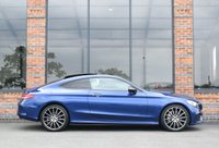 USED 2017 67 MERCEDES-BENZ C-CLASS 2.1 C250d AMG Line (Premium Plus) Coupe 2dr Diesel G-Tronic+ Euro 6 (s/s) (204 ps) BURMESTER / PAN ROOF / FSH