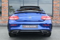 USED 2017 67 MERCEDES-BENZ C-CLASS 2.1 C250d AMG Line (Premium Plus) Coupe 2dr Diesel G-Tronic+ Euro 6 (s/s) (204 ps) BURMESTER / PAN ROOF / FSH