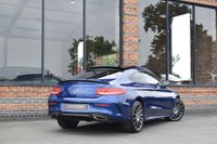 USED 2017 67 MERCEDES-BENZ C-CLASS 2.1 C250d AMG Line (Premium Plus) Coupe 2dr Diesel G-Tronic+ Euro 6 (s/s) (204 ps) BURMESTER / PAN ROOF / FSH