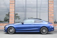 USED 2017 67 MERCEDES-BENZ C-CLASS 2.1 C250d AMG Line (Premium Plus) Coupe 2dr Diesel G-Tronic+ Euro 6 (s/s) (204 ps) BURMESTER / PAN ROOF / FSH