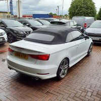 USED 2016 16 AUDI S3 2.0 TFSI Cabriolet 2dr Petrol S Tronic quattro Euro 6 (s/s) (Nav) (300 ps) &zwnj;GENUINE MILEAGE AUTO