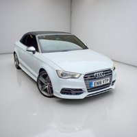 USED 2016 16 AUDI S3 2.0 TFSI Cabriolet 2dr Petrol S Tronic quattro Euro 6 (s/s) (Nav) (300 ps) &zwnj;GENUINE MILEAGE AUTO