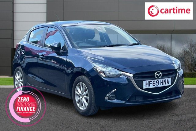 View our Mazda Mazda2 1.5 SKYACTIV-G SE-L Nav+ Hatchback 5dr Petrol Auto Euro 6 (s/s) (90 ps) Low Mileage / Service History, Media Display, Cruise Control, Satellite Navigation, Parking Sensors