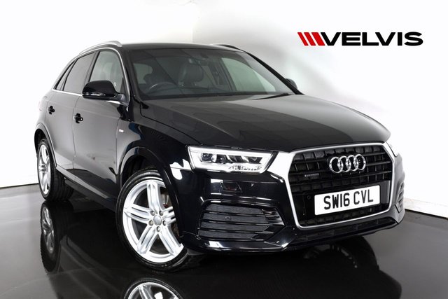 2016 16 Audi Q3 2.0 TDI S line Plus SUV 5dr Diesel Manual quattro Euro 6 (s/s) (150 ps)